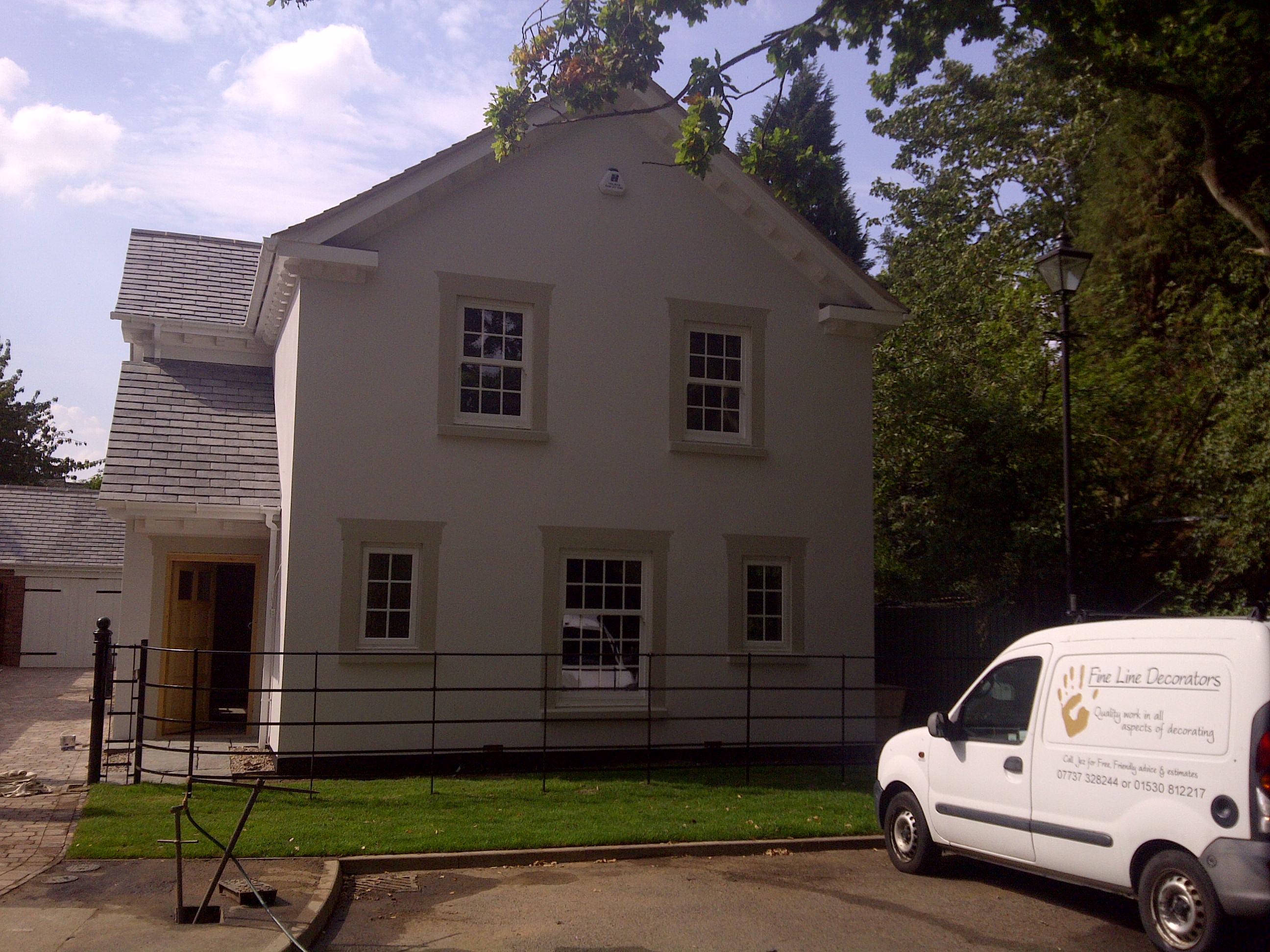 fine line painter decorator whitwick exterior